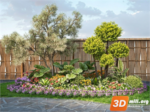 Mini Garden Skp Files 